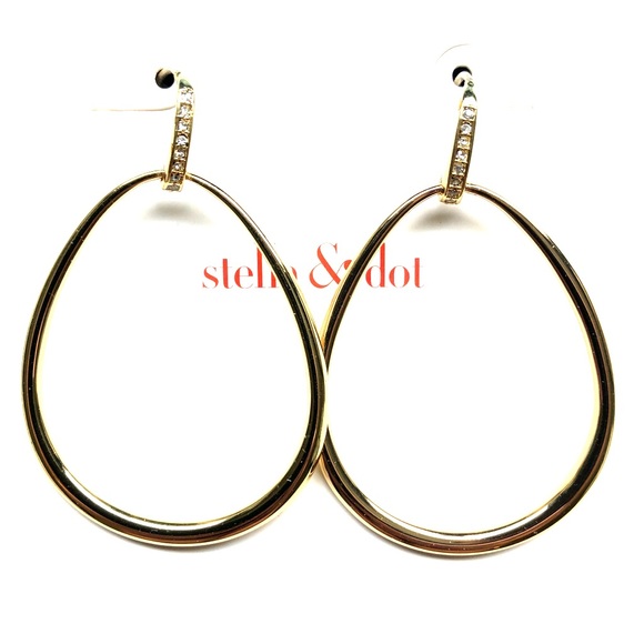 Stella & Dot “Goddess” teardrop earrings